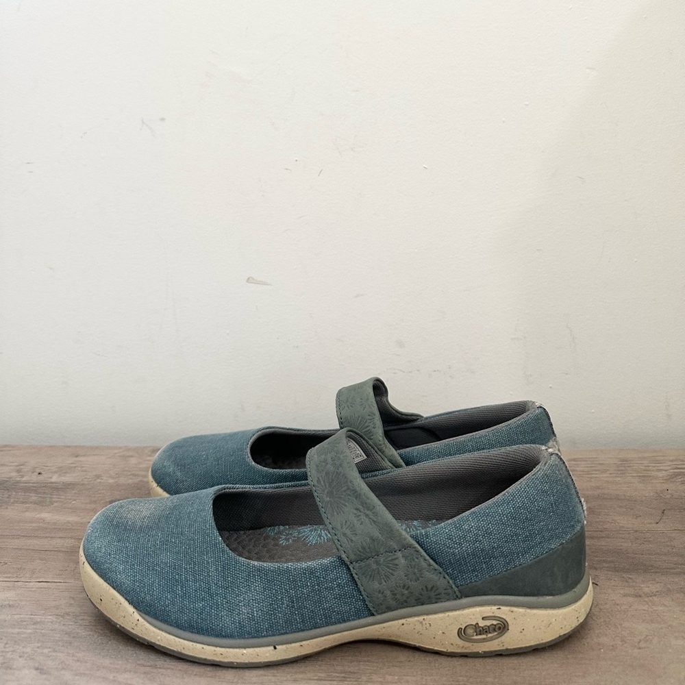 CHACO GALA MARY JANES SHOES WOMEN'S 9.5 blUE STYLE J104608